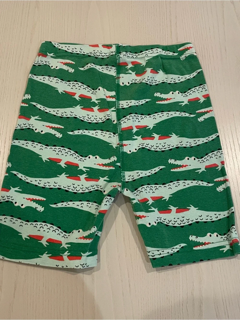 Hanna Andersson HannaJams Short John Pajama Set (Crocodile Smile) - Size 12 150